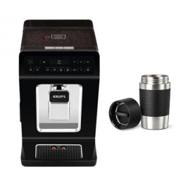 Machine à Café Tactile KRUPS EA890810 1450 W / NOIR + Travel Mug Gratuit