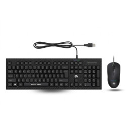 Ensemble clavier et souris Filaire Français/Arabe Mikuso KB-C049 / Noir