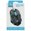 Souris Filaire MIKUSO RGB MOS-379U / Noir