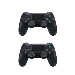PACK DE DEUX Manettes Playstation 4 / COMPATIBLE PS4 / Noir