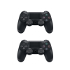 PACK DE DEUX Manettes Playstation 4 / COMPATIBLE PS4 / Noir