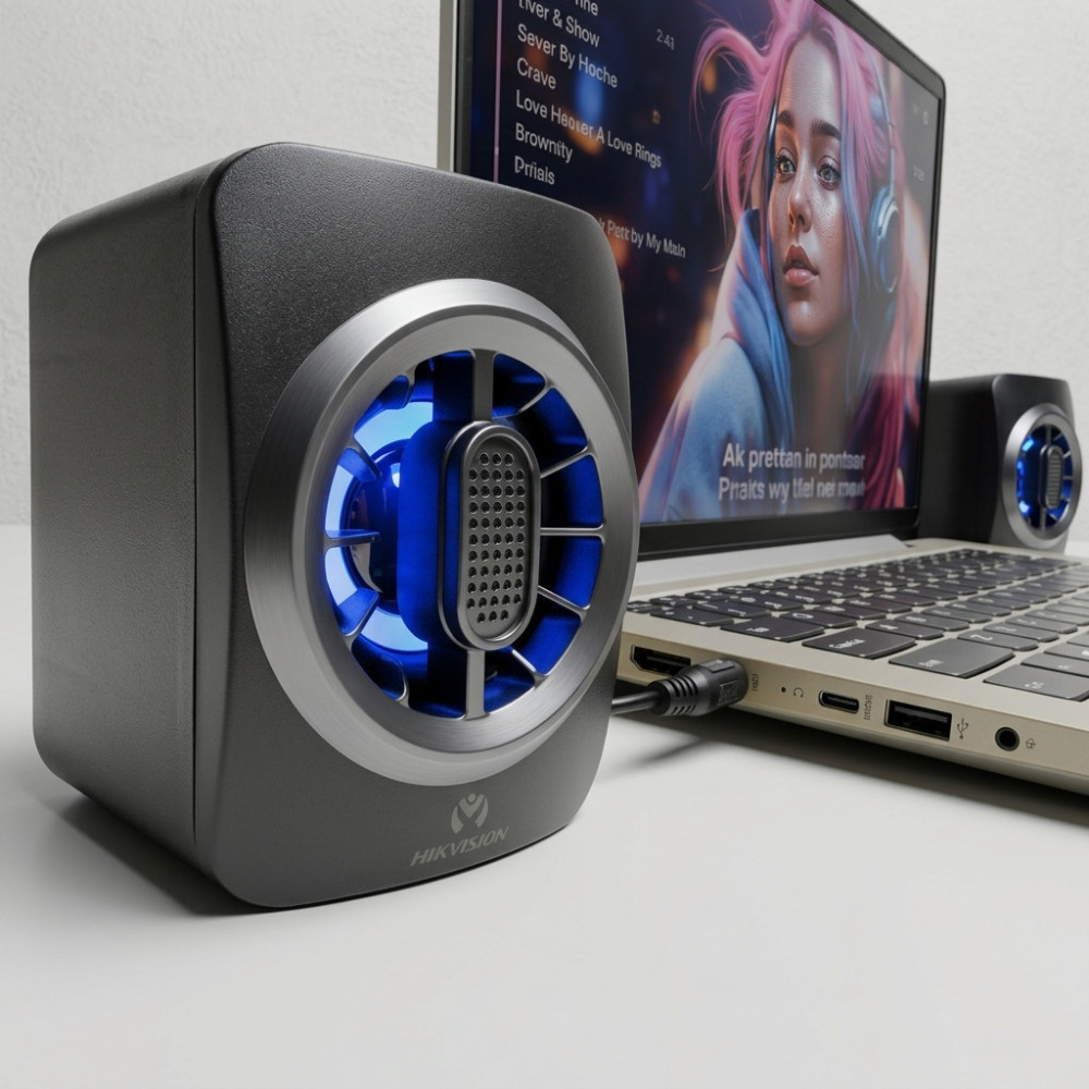 Haut Parleur Bluetooth Mikuso MS-054 RGB Noir