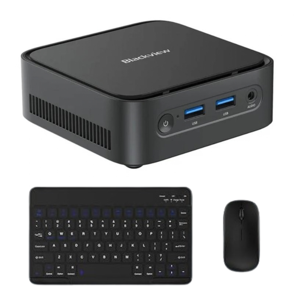 Mini PC de Bureau BLACKVIEW MP50 / Ryzen 7 3700U / 16 Go / 512 SSD / Windows 11 Pro / Silver