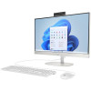 PC de Bureau All In One  HP AI 24-cr2023nk / Ultra 5 225U / 8 Go DDR5 / 512 Go SSD / Blanc