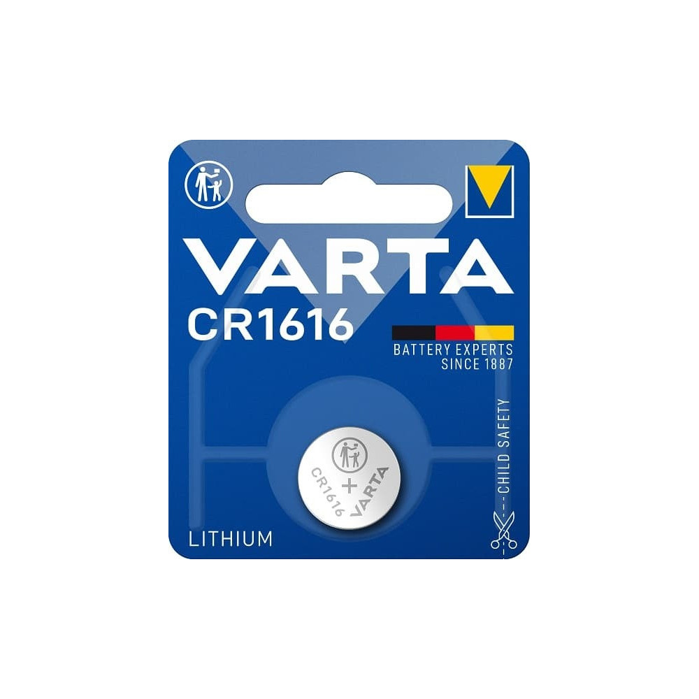 Pile bouton Lithium Varta CR1616 3V