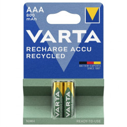 Piles Rechargeable VARTA LR3 BP2 800 MAH