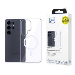 Étui magnétique transparent 3mk pour Samsung Galaxy S26 Ultra