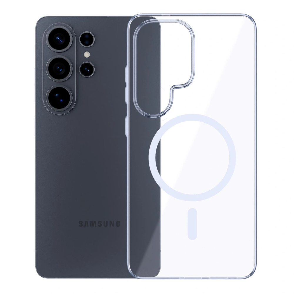 Étui magnétique transparent 3mk pour Samsung Galaxy S26 Ultra