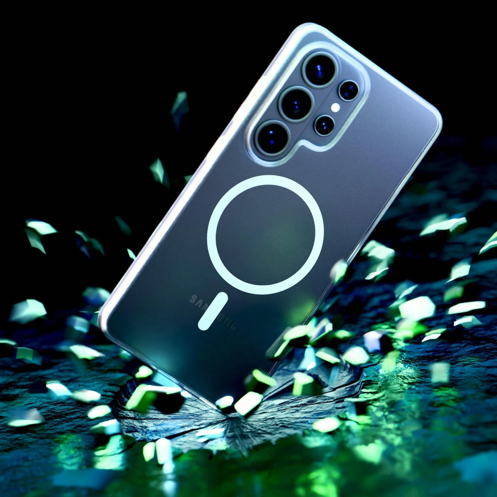 Étui magnétique transparent 3mk pour Samsung Galaxy S26 Ultra
