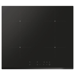 Plaque de Cuisson Encastrable HOOVER  4Feux / 60 cm / HI624TCT-1 / Noir