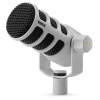 Microphone RODE dynamique polyvalent de diffusion Avec connectivité XLR et USB / Blanc