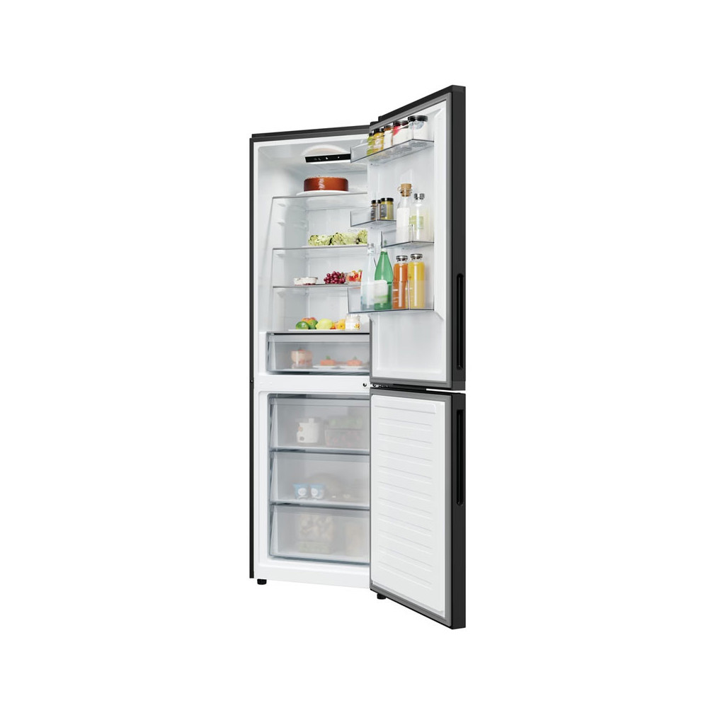 Réfrigérateur combiné CANDY 355 Litres No Frost / CNCQ2T618EBMA / Noir