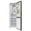 Réfrigérateur combiné CANDY 355 Litres No Frost / CNCQ2T618EBMA / Noir