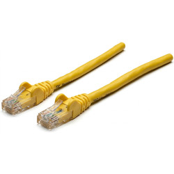 Câble réseau Cat6 U/UTP / 5 m (14 pi) / Jaune