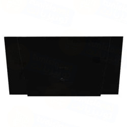 HOTTE Decorative MONTBLANC 90CM / HMI90BL / Noir Vitrée