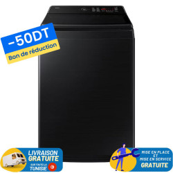 Machine à Laver Samsung 19Kg Smart INVERTER Noir / WA80F19S8B