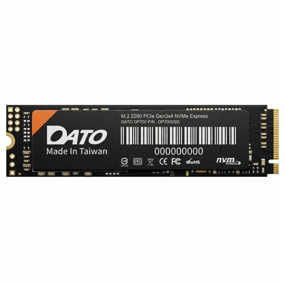 Disque SSD Dato DP700 512 Go NVMe M.2 PCI-E 3.0*4