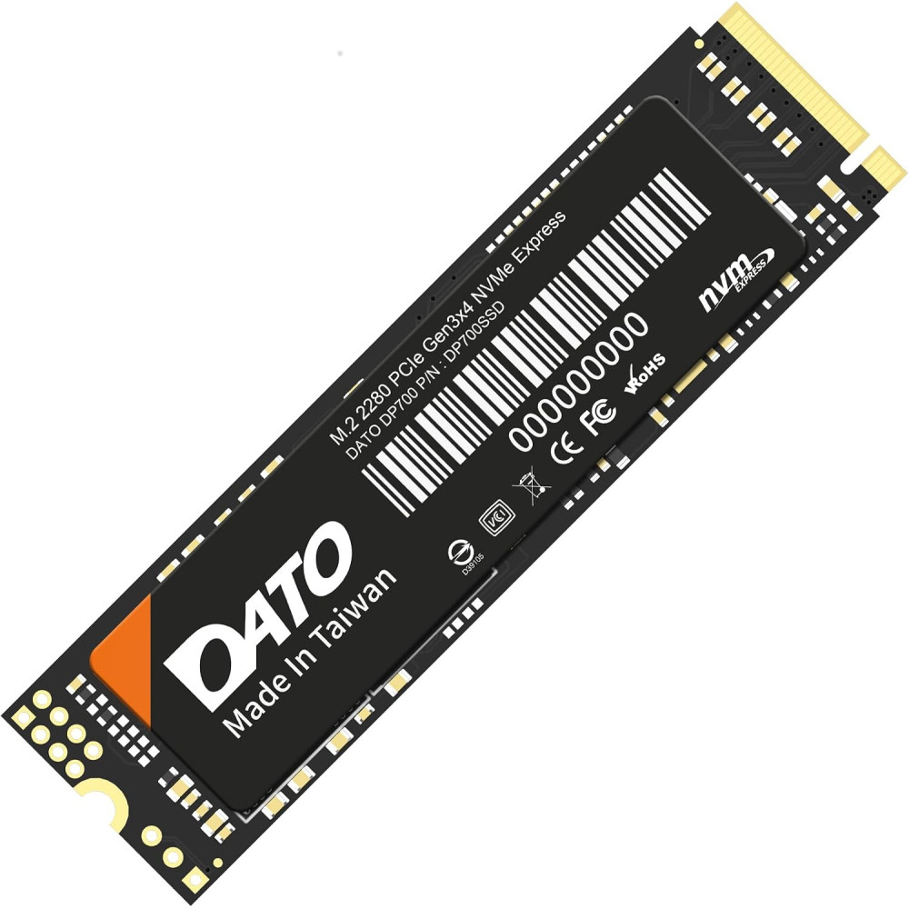 Disque SSD Dato DP700 512 Go NVMe M.2 PCI-E 3.0*4
