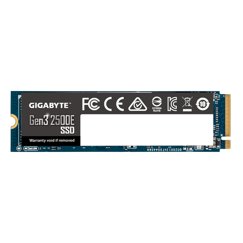 Disque Dur SSD Interne GIGABYTE NVME 500Go GEN3 RW(2300/1500)