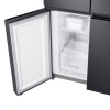 Réfrigérateur Side By Side SAMSUNG/ 4 Portes / 466 Litres No Frost / RF48A4010B4LV / Dark INOX avec Afficheur et Distributeur d'eau