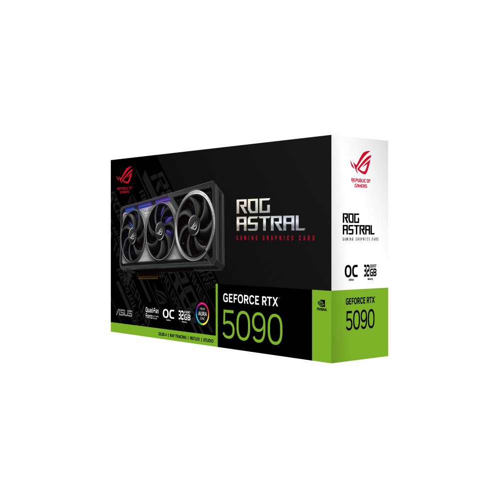 Carte graphique ASUS ROG Astral NVIDIA GeForce RTX 5090 OC Edition / 32 Go GDDR7
