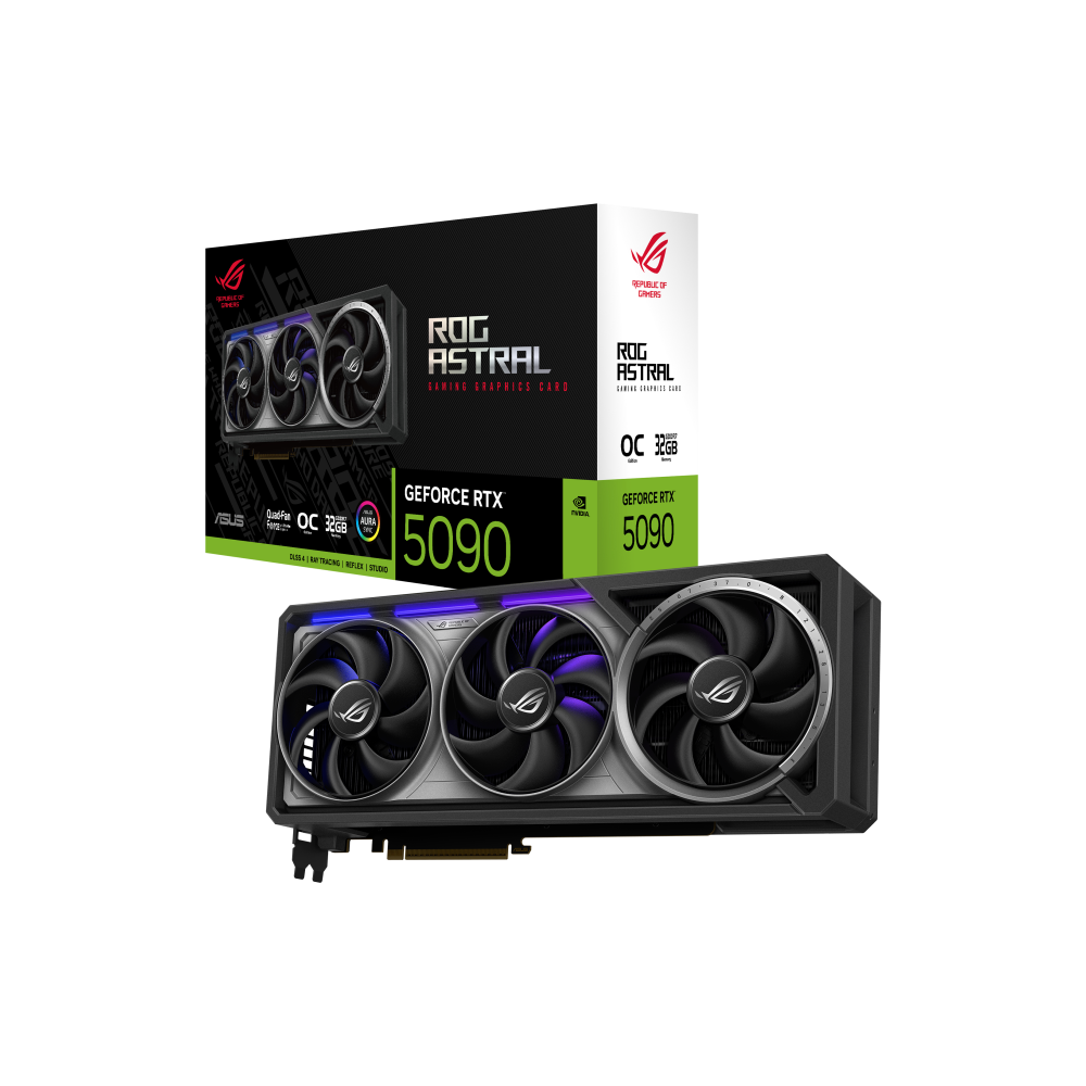 Carte graphique ASUS ROG Astral NVIDIA GeForce RTX 5090 OC Edition / 32 Go GDDR7