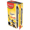 Stylo à Bille Maped Retractable Medium / Noir