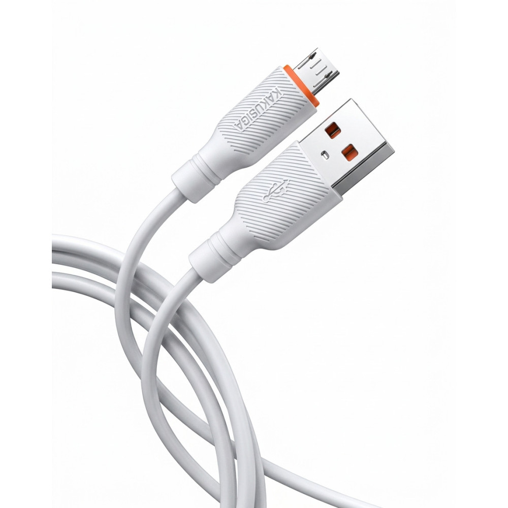 Cable KAKU KSC-1032 USB-A vers Micro-USB / 5A / 1M / Blanc