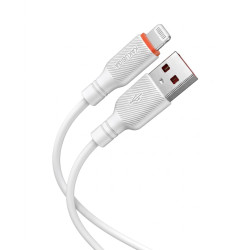 Cable KAKU KSC-1032 USB-A vers Lighting / 5A / 1M / Blanc