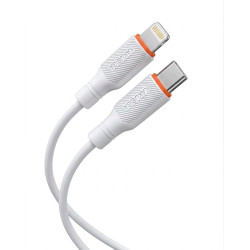Cable KAKU KSC-1032 Type C vers Lightning / 30W / 1M / Blanc
