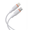 Cable KAKU KSC-1032 Type C vers Lightning / 30W / 1M / Blanc
