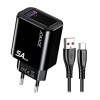 Chargeur JOKADE 141 Avec Câble Type C / 5A / Noir