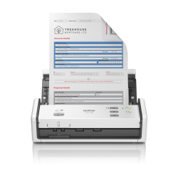 Scanner de documents compact BROTHER ADS-1300 | Noir/Blanc