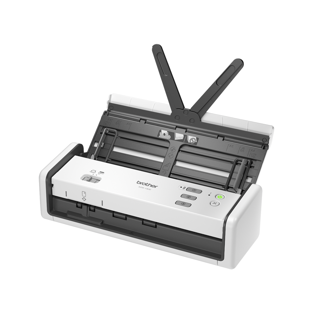 Scanner de documents compact BROTHER ADS-1300 | Noir/Blanc