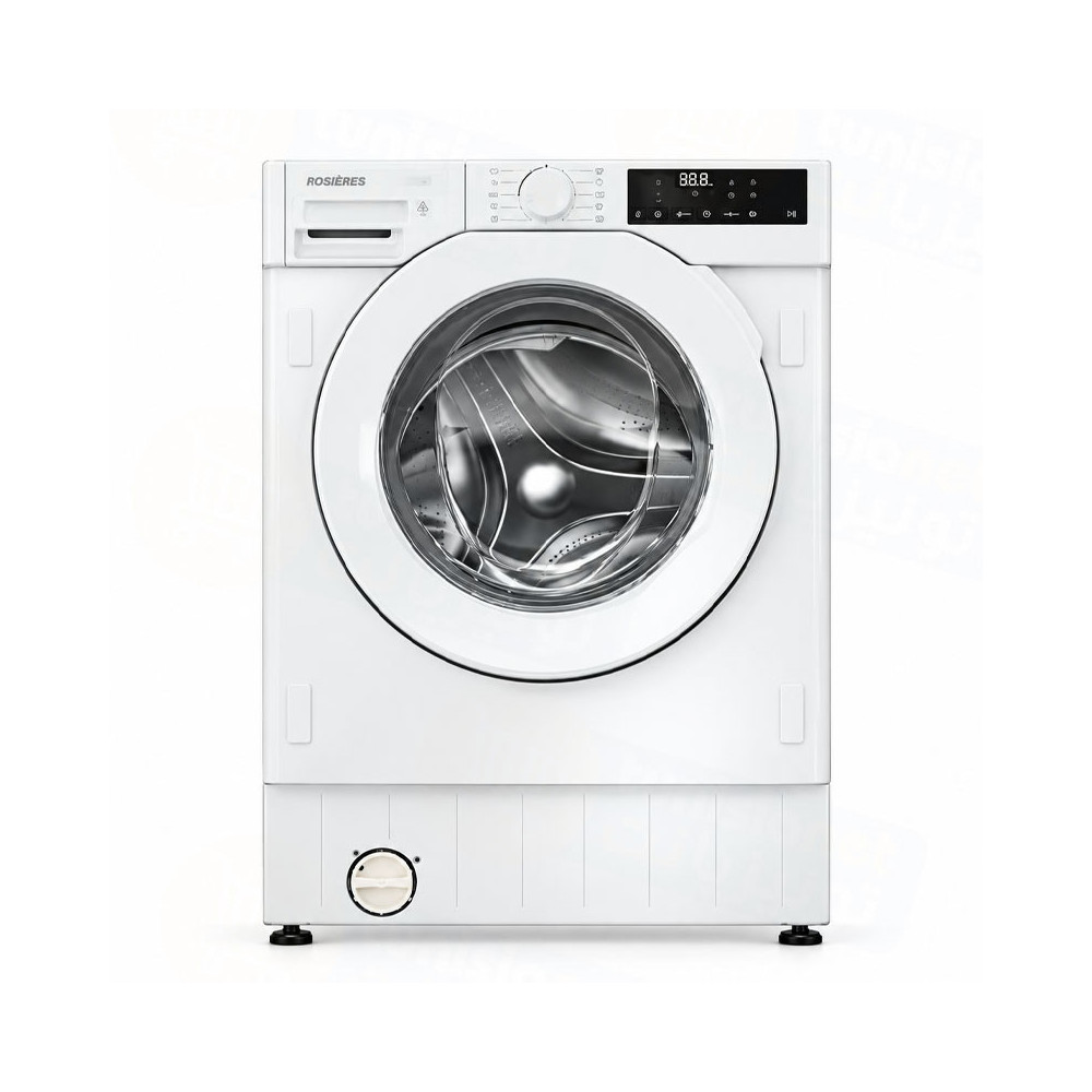 lavante séchante encastrable ROSIERES 8kg/5Kg  INVERTER / RILS14853TH2-UK / Blanc
