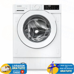 lavante séchante encastrable ROSIERES 8kg/5Kg  INVERTER / RILS14853TH2-UK / Blanc