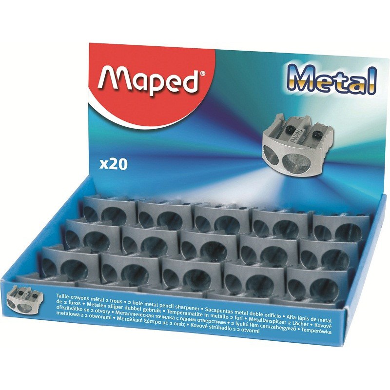 Taille-crayons Maped métal 2 trous