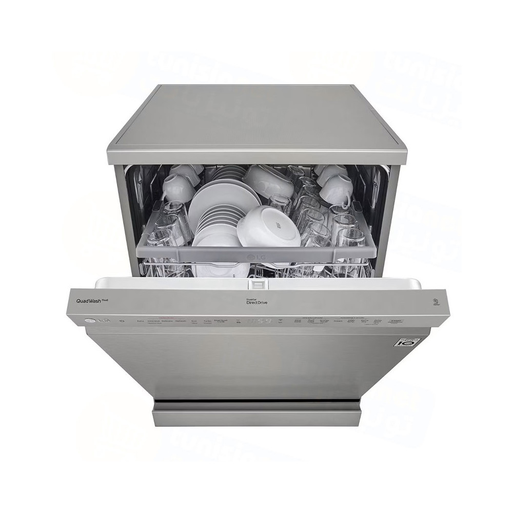 Lave Vaisselle SmartThinQ LG XD5 Steam 14 Couverts / DFC532FP / Inox