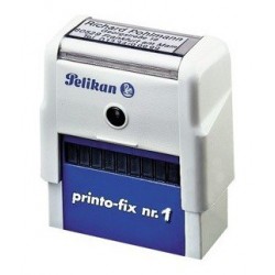 Cachet automatique Pelikan 22x59 mm 6 lignes