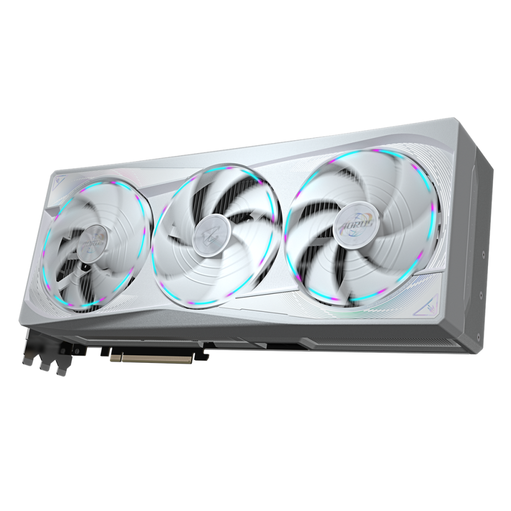 Carte graphique GIGABYTE AORUS NVIDIA GeForce RTX 5090 MASTER ICE / 32 Go GDDR7