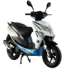 Scooter ZIMOTA EAGLE 49cc / Blanc et Bleu