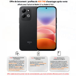 Smartphone XIAOMI Redmi 17 5G / 8GO / 256GO / Noir