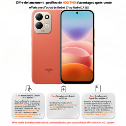 Smartphone XIAOMI Redmi 17 5G / 8GO / 128GO / Orange