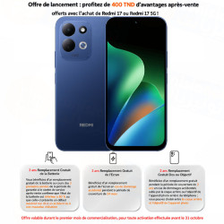 Smartphone XIAOMI Redmi 17 4G / 8GO / 128GO / Bleu