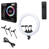 Selfie Ring Light 56CM / RGB + tripode 2M + Commande BT