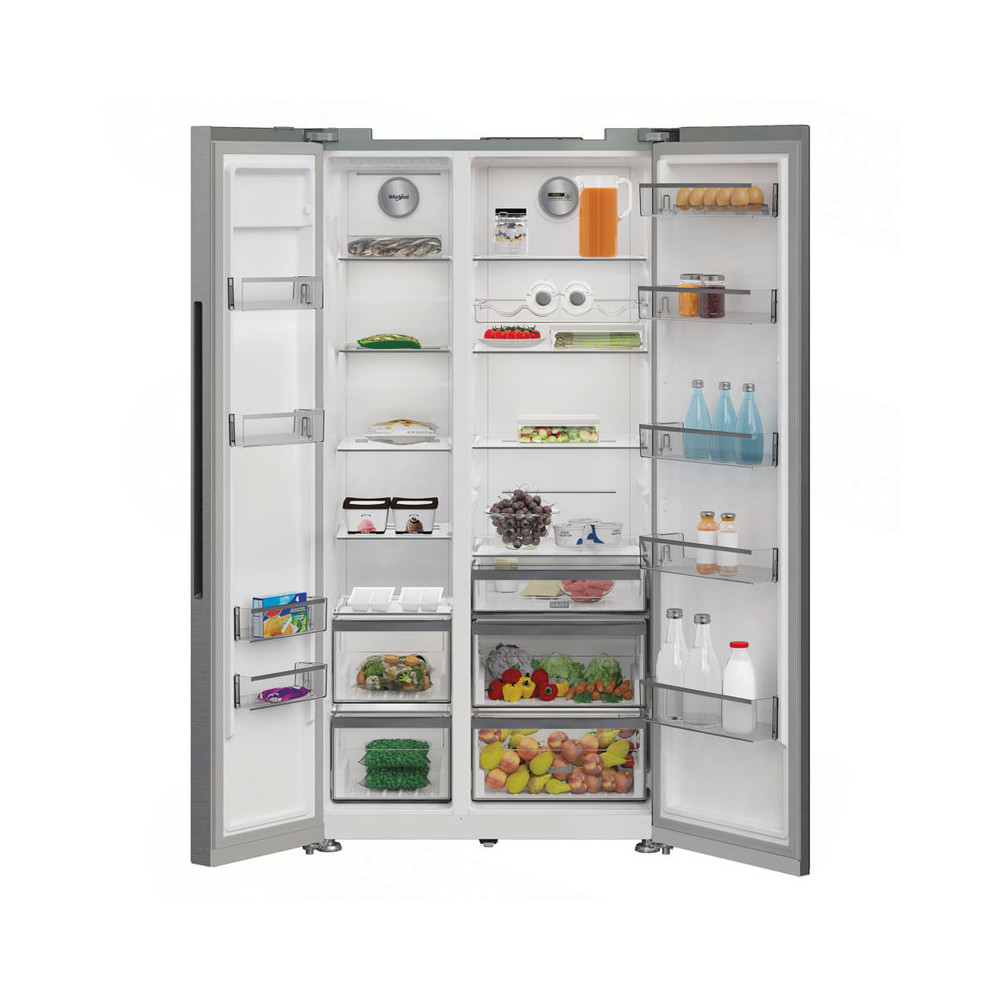 Réfrigérateur SIDE by SIDE WHIRLPOOL 558 Litres No Frost / WHG26592X4E / Silver