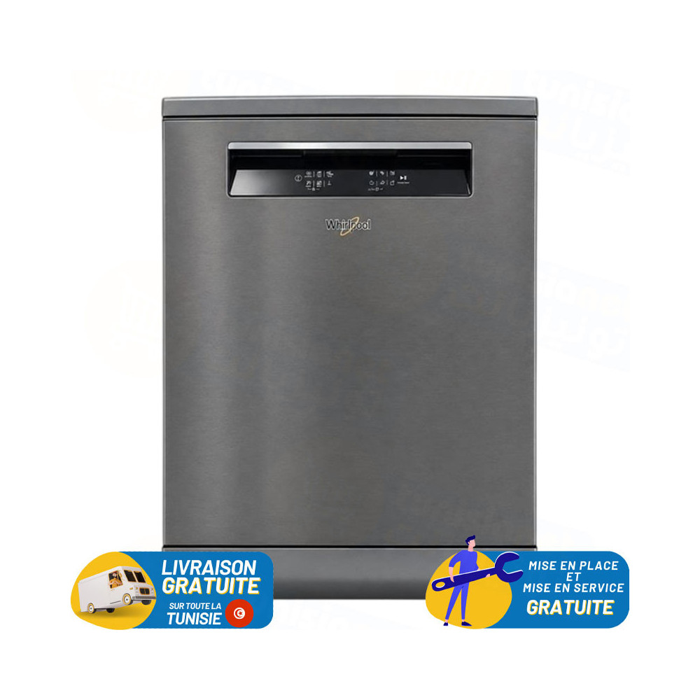 LAVE-VAISSELLE WHIRPOOL 15 Couverts / WFD658DD3ANA / INOX