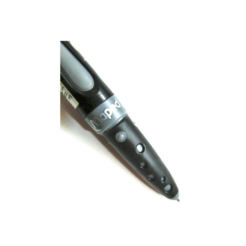 Stylo à Bille Maped Retractable Medium / Noir