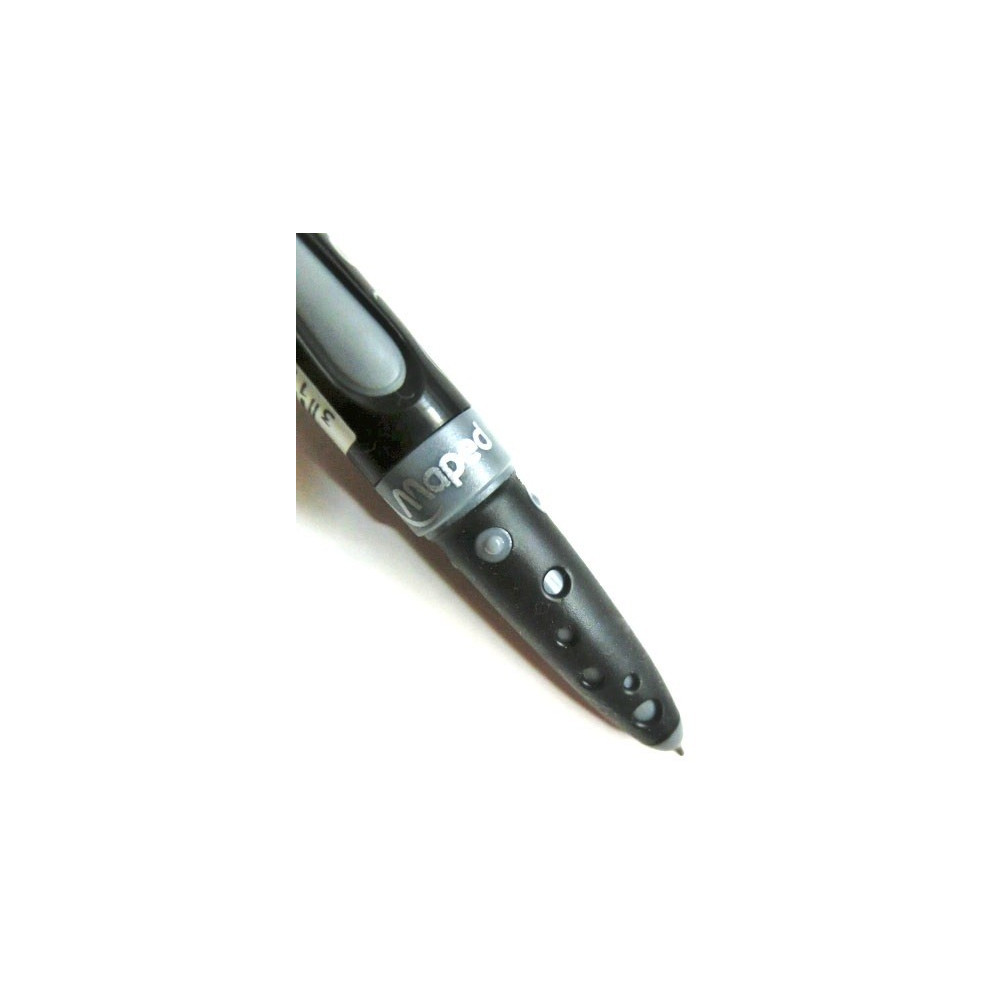 Stylo à Bille Maped Retractable Medium / Noir