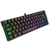 Clavier gaming Mecanique The G-Lab Keyz Titanium HE Magnétique / Noir
